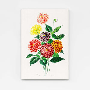 Tableau Fleurs Vintage | TableauDecoModerne®