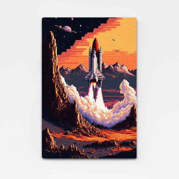 Tableau Fusée Spatiale | TableauDecoModerne®
