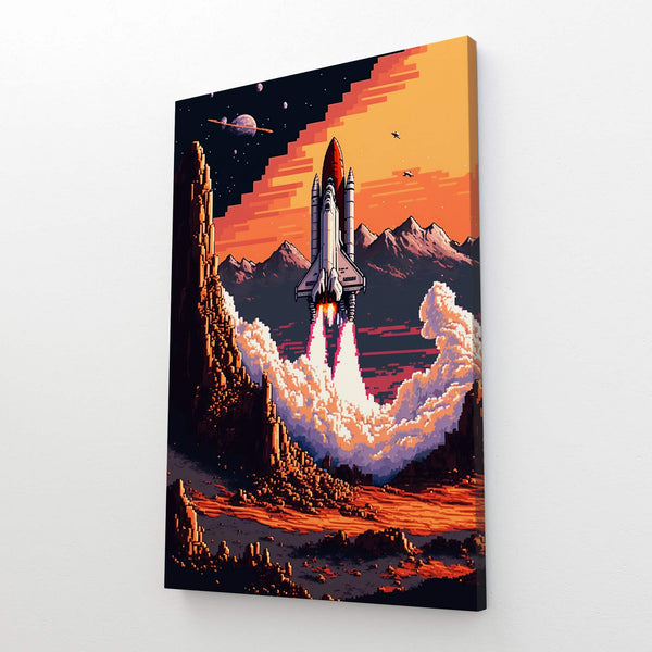 Tableau Fusée Spatiale | TableauDecoModerne®
