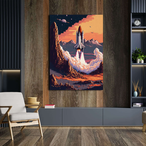 Tableau Fusée Spatiale | TableauDecoModerne®