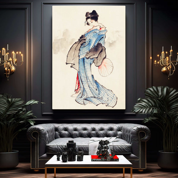 Tableau Geisha Vintage | TableauDecoModerne®