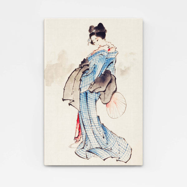 Tableau Geisha Vintage | TableauDecoModerne®