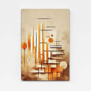 Tableau Geometrique Scandinave Abstrait | TableauDecoModerne®