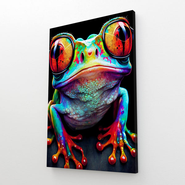 Tableau Grenouille avec Lunette | TableauDecoModerne®