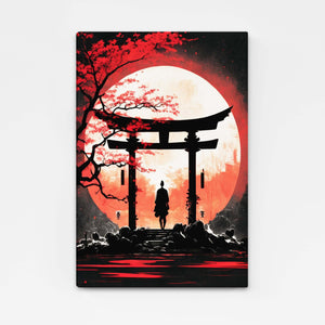 Tableau Guerrier Samourai Japonais | TableauDecoModerne®