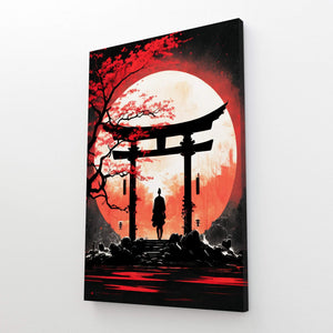 Tableau Guerrier Samourai Japonais | TableauDecoModerne®