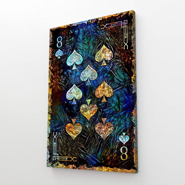 Tableau Huit de Pique | TableauDecoModerne®