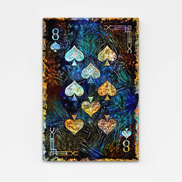 Tableau Huit de Pique | TableauDecoModerne®