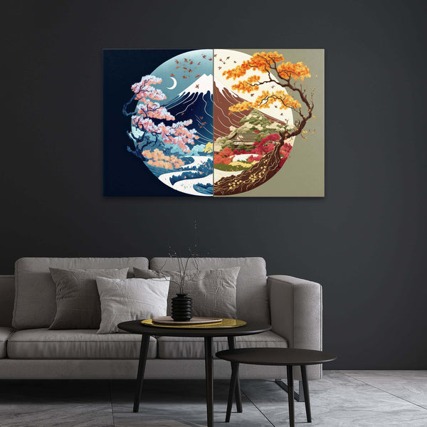 Tableau Japonais Saison | TableauDecoModerne®