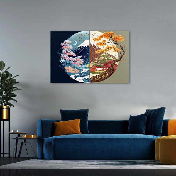 Tableau Japonais Saison | TableauDecoModerne®