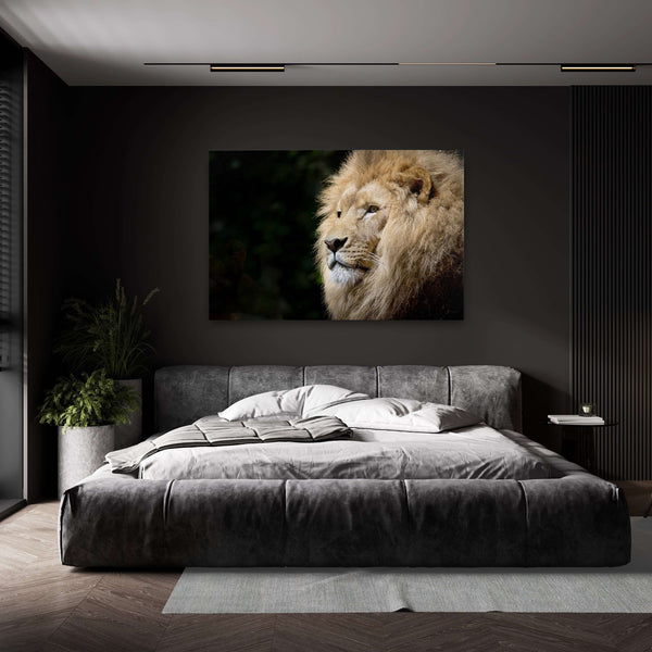 Tableau Lion Afrique | TableauDecoModerne®