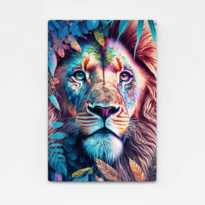 Tableau Lion Couleur | TableauDecoModerne®