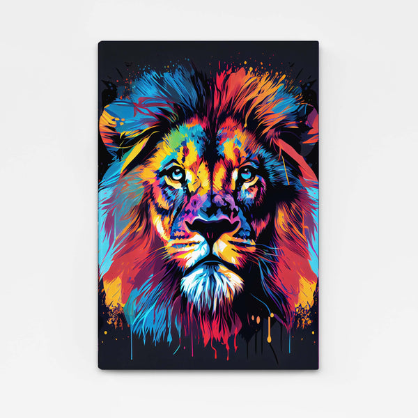 Tableau Lion Pop Art Moderne | TableauDecoModerne®