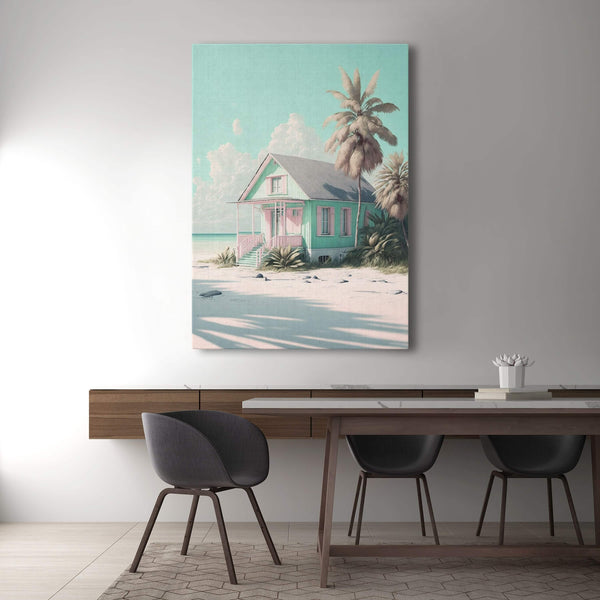 Tableau Minimaliste Maison  TableauDecoModerne®