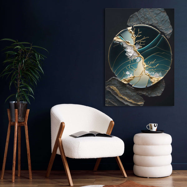 Large Format Modern Abstract Painting