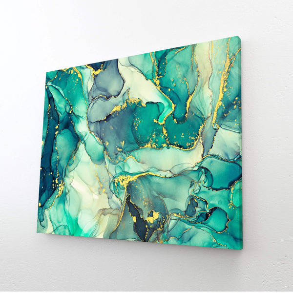 Tableau Moderne Abstrait Vert | TableauDecoModerne®