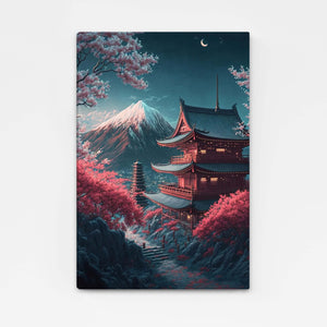 Tableau Paysage Japonais Aube | TableauDecoModerne®