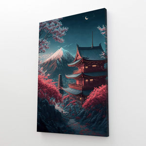 Tableau Paysage Japonais Aube | TableauDecoModerne®