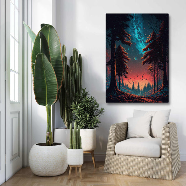 Tableau Paysage Moderne Foret | TableauDecoModerne®