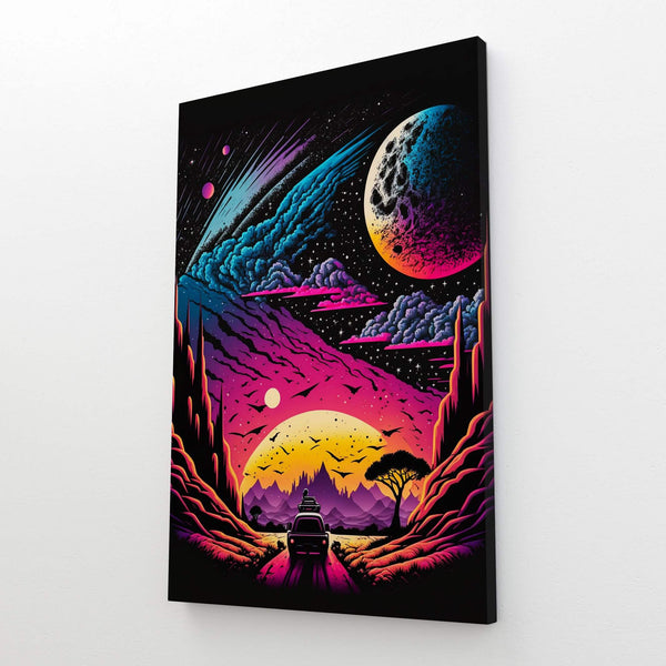 Tableau Paysage Moderne Lune | TableauDecoModerne®