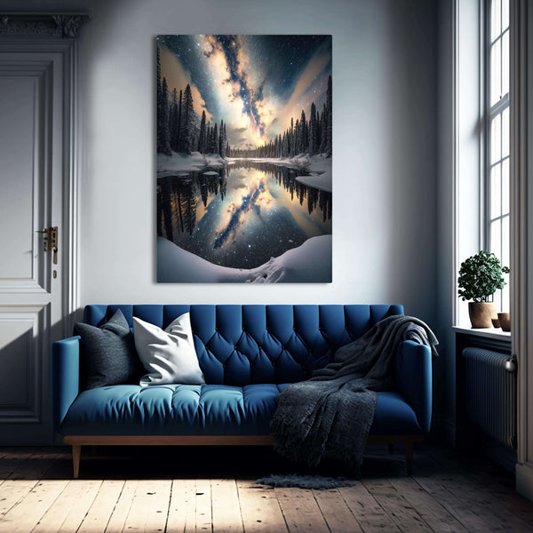 Tableau Paysage de Neige | TableauDecoModerne®