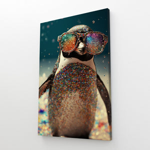 Tableau Pingouin Pop Art | TableauDecoModerne®