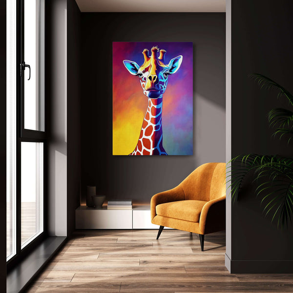 Tableau Pop Art Girafe | TableauDecoModerne®
