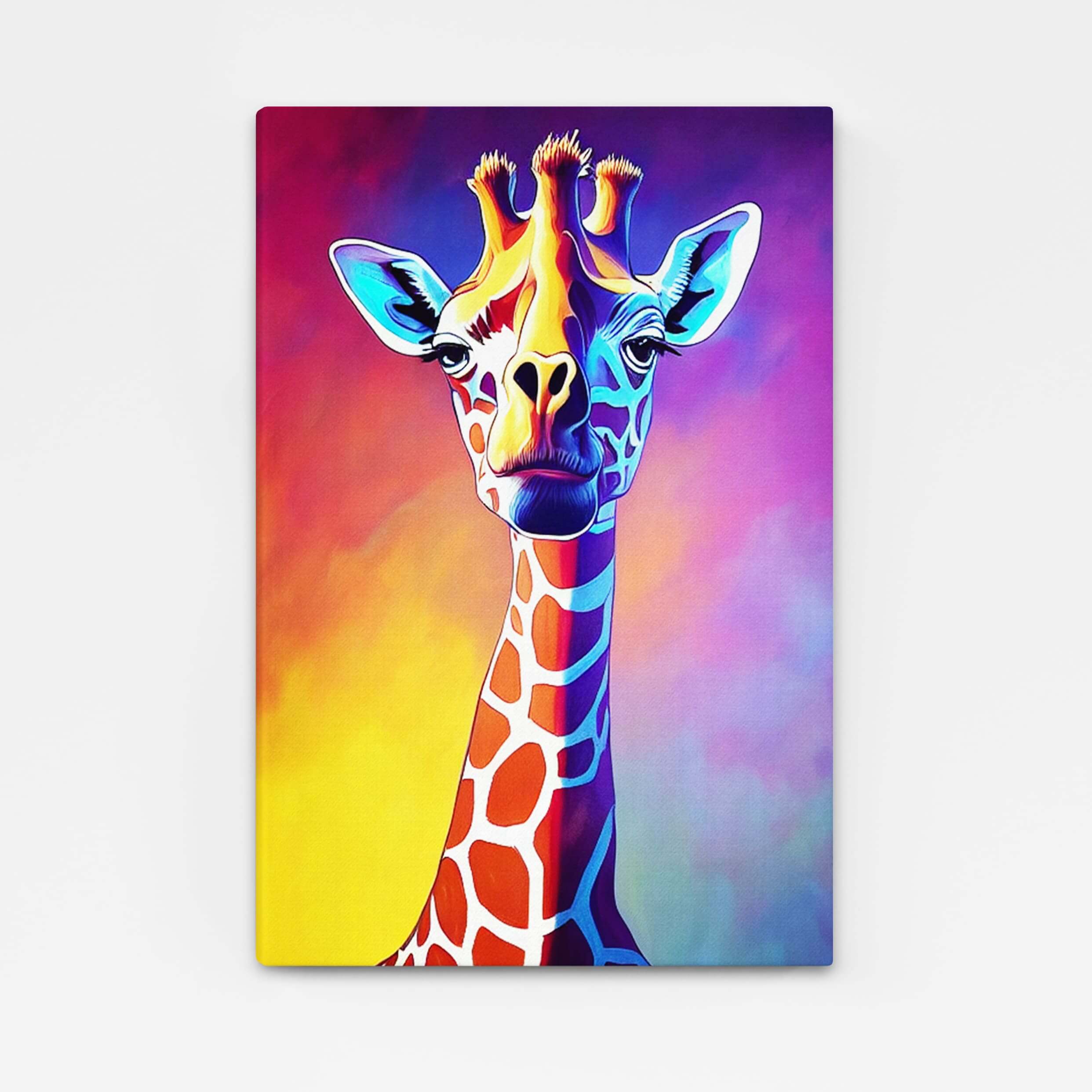 Tableau Pop Art Girafe