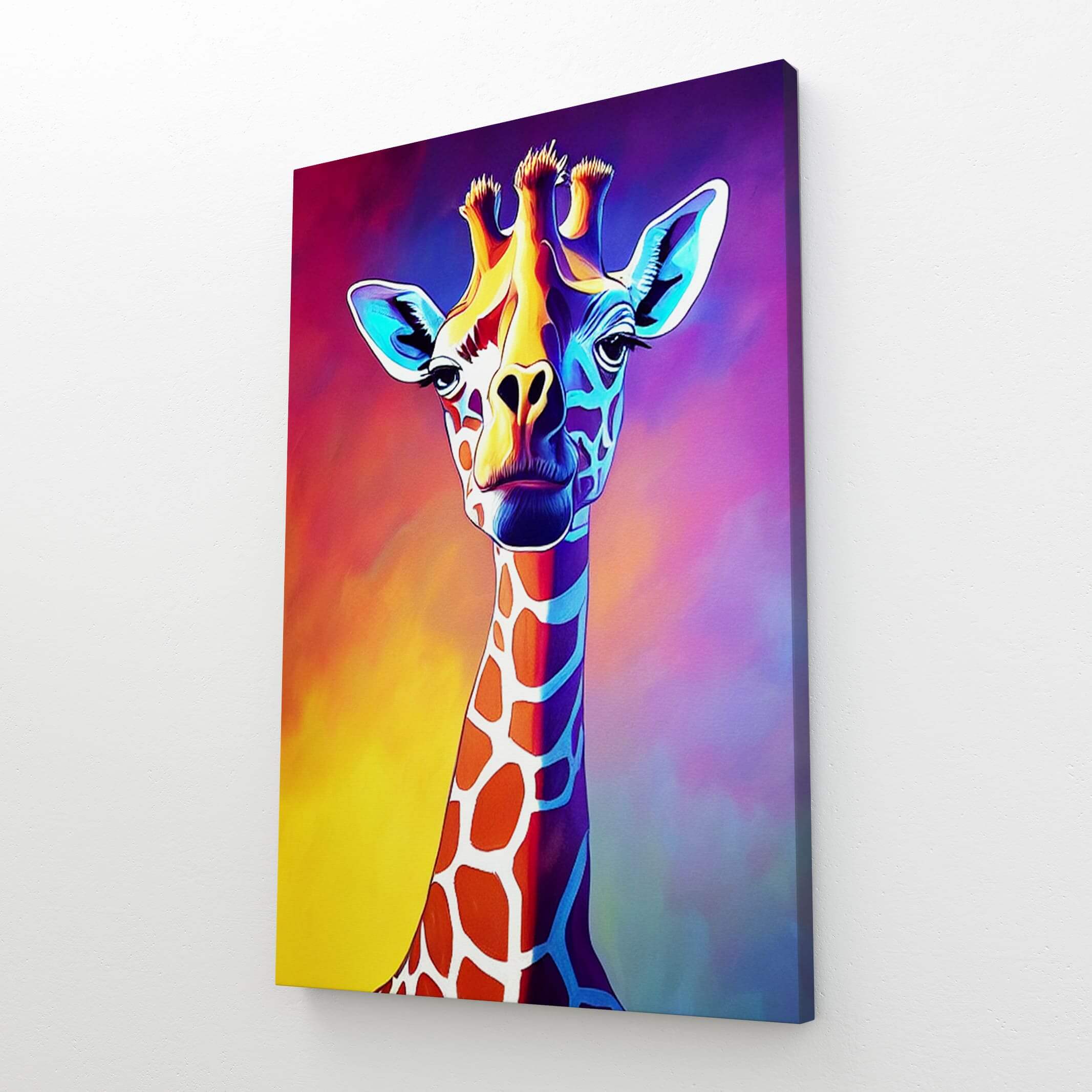 Tableau Pop Art Girafe