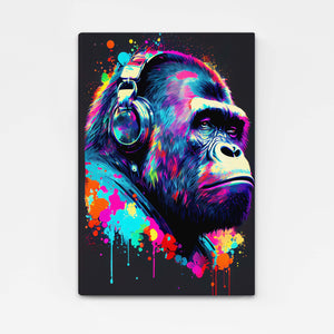 Tableau Pop Art Gorille | TableauDecoModerne®