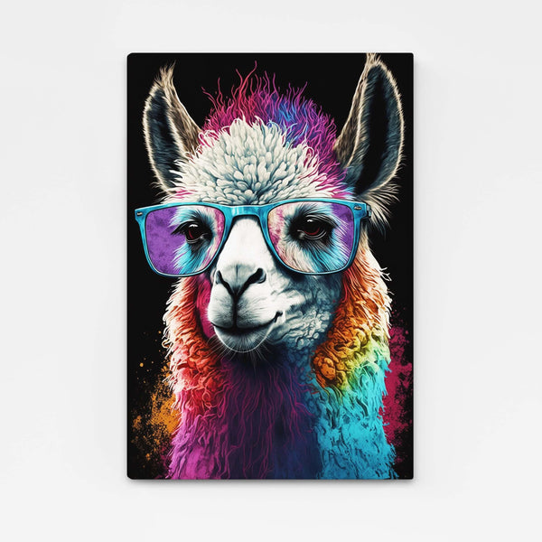 Tableau Pop Art Lama | TableauDecoModerne®