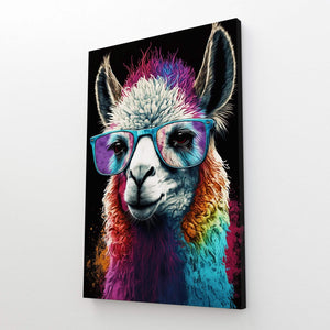 Tableau Pop Art Lama | TableauDecoModerne®