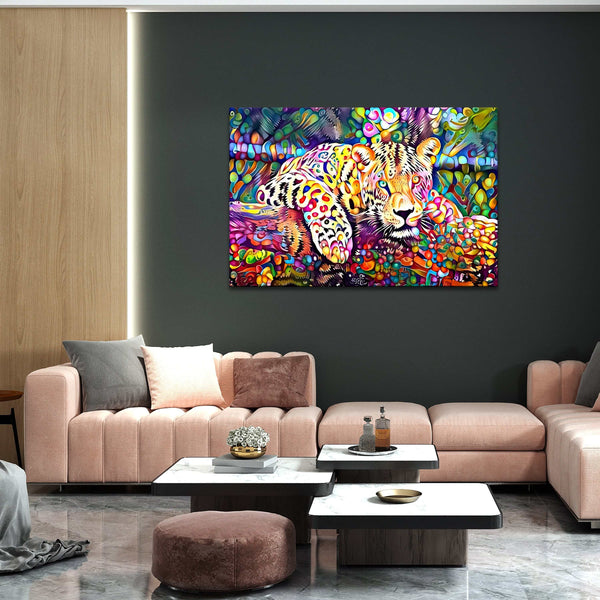 Tableau Pop Art Leopard | TableauDecoModerne®