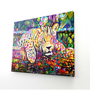 Tableau Pop Art Leopard | TableauDecoModerne®