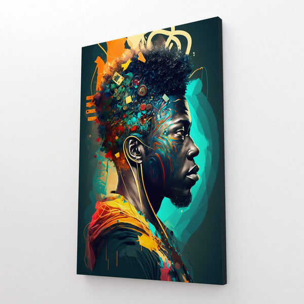 Tableau Portrait Africain | TableauDecoModerne®