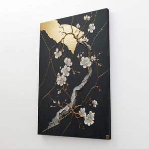 Tableau Sakura Abstrait | TableauDecoModerne®