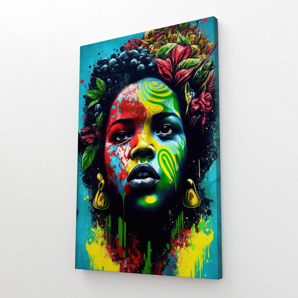 Tableau Street Art Femme | TableauDecoModerne®