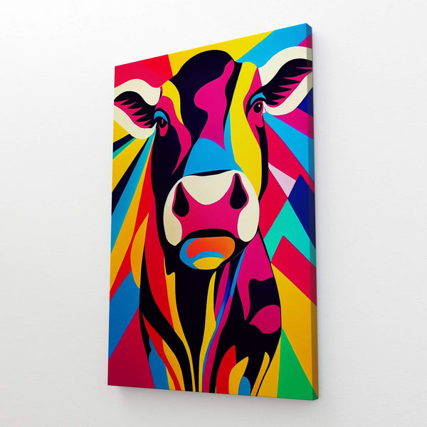 Tableau Vache Pop Art | TableauDecoModerne®