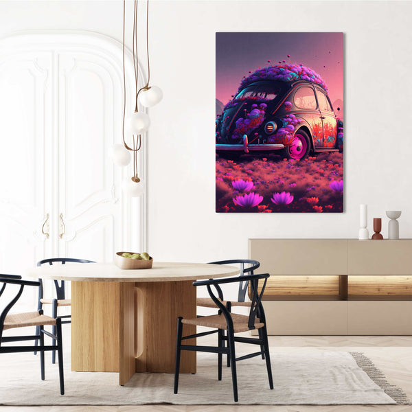Tableau Voiture Coccinelle | TableauDecoModerne®