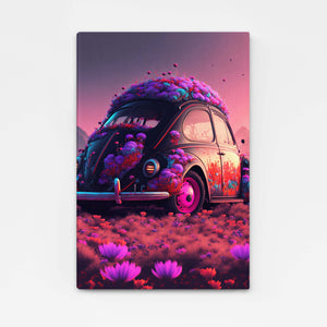 Tableau Voiture Coccinelle | TableauDecoModerne®