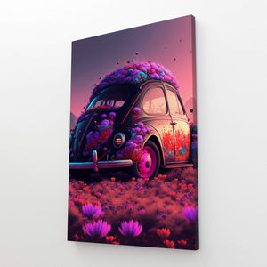 Tableau Voiture Coccinelle | TableauDecoModerne®