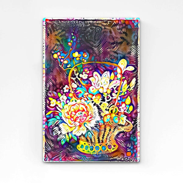 Tableau Pop Art Fleurs | TableauDecoModerne®