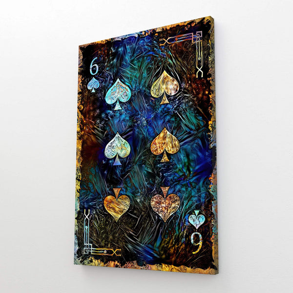 Tableau Six de Pique | TableauDecoModerne®