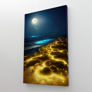 Tableau Futuriste Plage | TableauDecoratif®