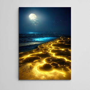 Tableau Futuriste Plage | TableauDecoModerne®