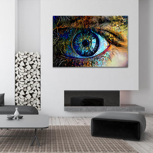 Tableau Oeil Bleu | TableauDecoModerne®