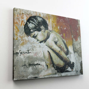Tableau Street Art Enfant | TableauDecoModerne®