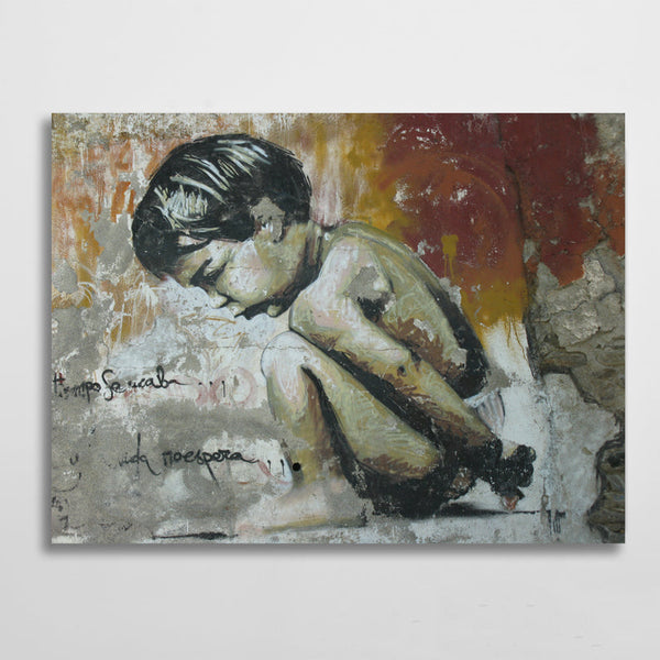 Tableau Street Art Enfant | TableauDecoModerne®