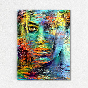 Tableau Femme Coloré | TableauDecoModerne®