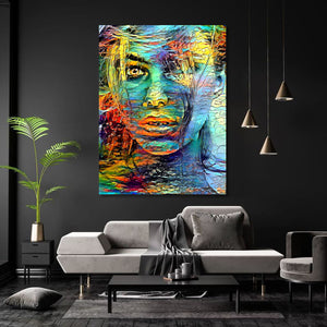 Tableau Femme Coloré | TableauDecoModerne®